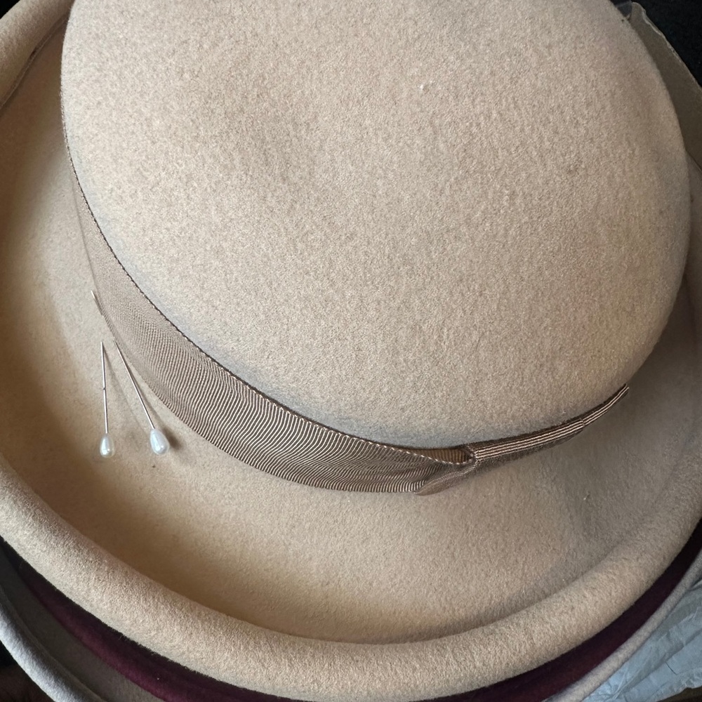 Elegant Beige Women's Hat